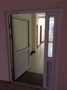 Алюминиевая дверь 600×2200 мм. GFTD34205