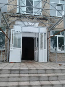 Алюминиевая дверь 900×2300 мм. GFTD50204