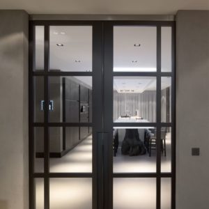 Алюминиевая дверь для комнат
